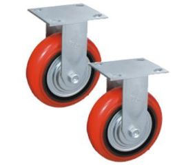 Колеса неповоротные (полиуретан)