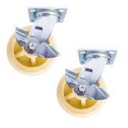 Колесо поворотн. тормоз PP (C550B/PP1542CB3) 150мм