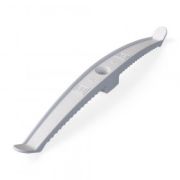 Держатель кабеля двусторонний для прямого монтажа серовато-белый (20шт/120шт уп/кор) Промрукав